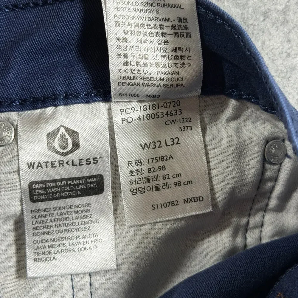 Levi's 541 Athletic Taper Jeans Mens 32x32 Navy Blue Stretch Denim Red Tab